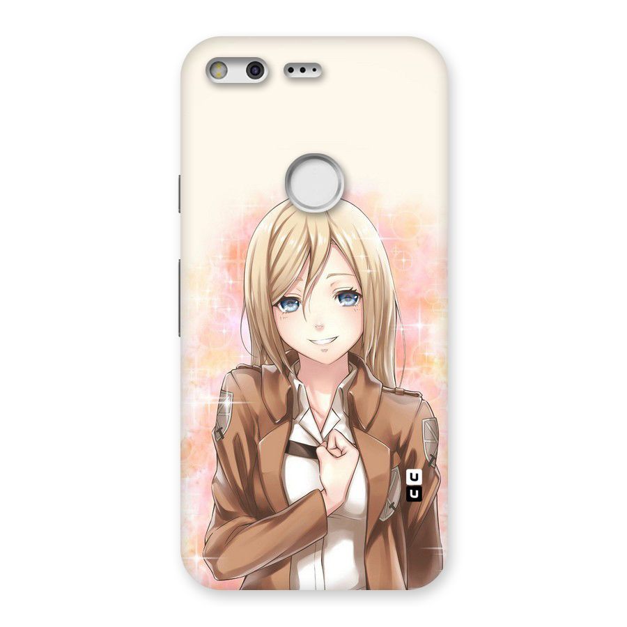 Cute Girl Art Back Case for Google Pixel