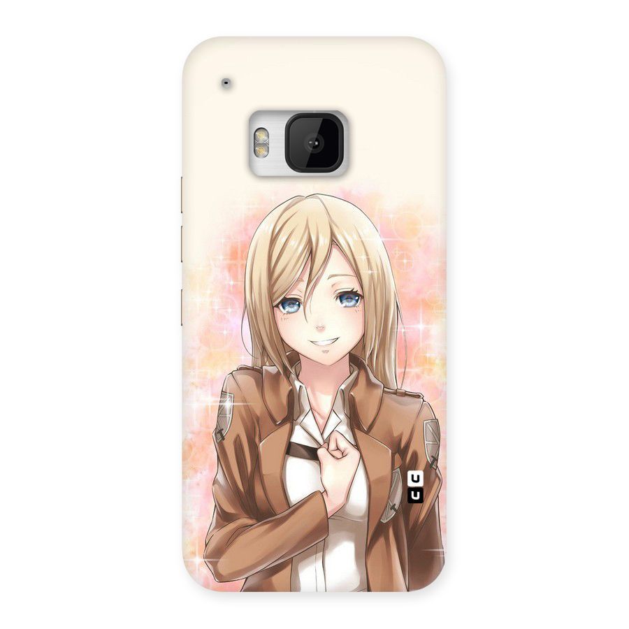 Cute Girl Art Back Case for HTC One M9