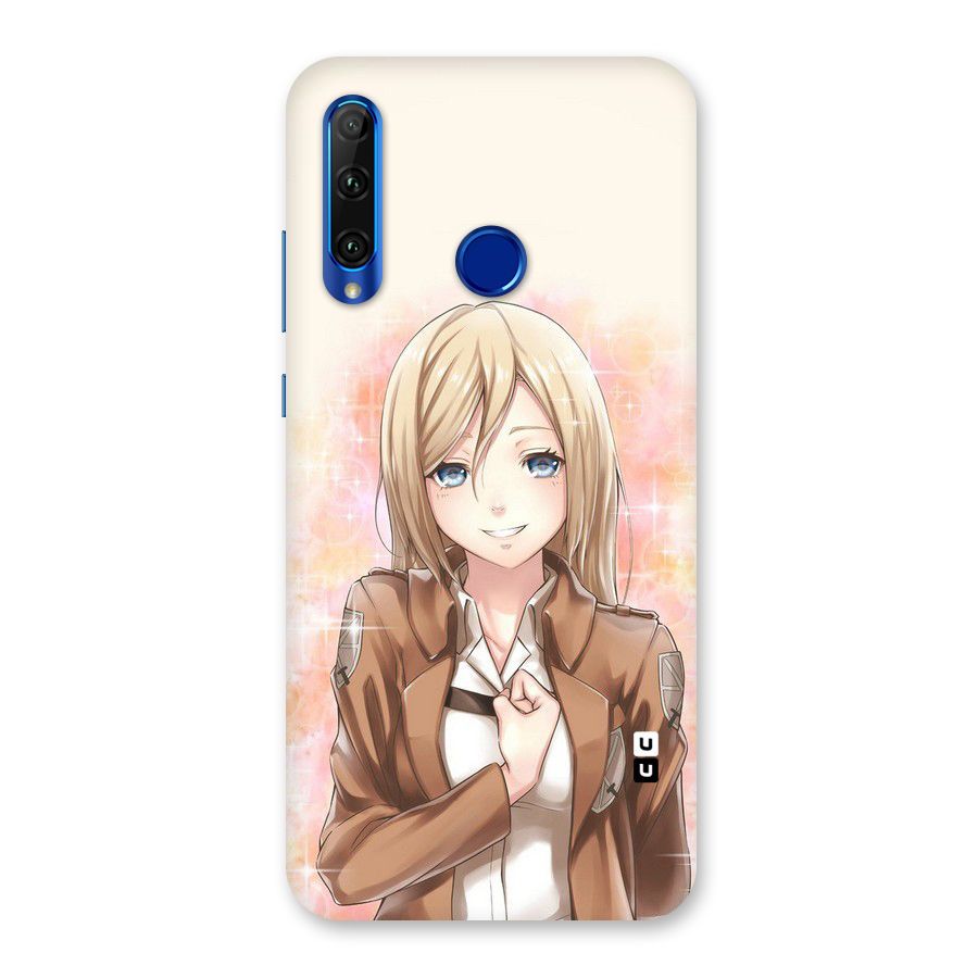 Cute Girl Art Back Case for Honor 20i