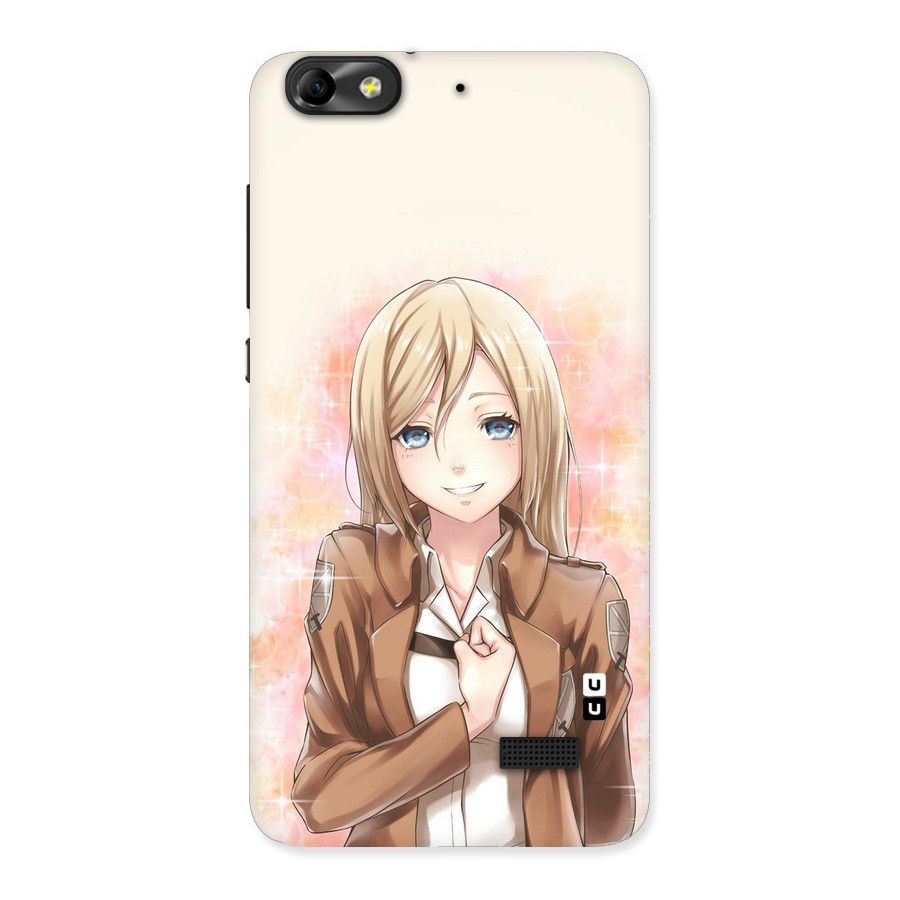 Cute Girl Art Back Case for Honor 4C