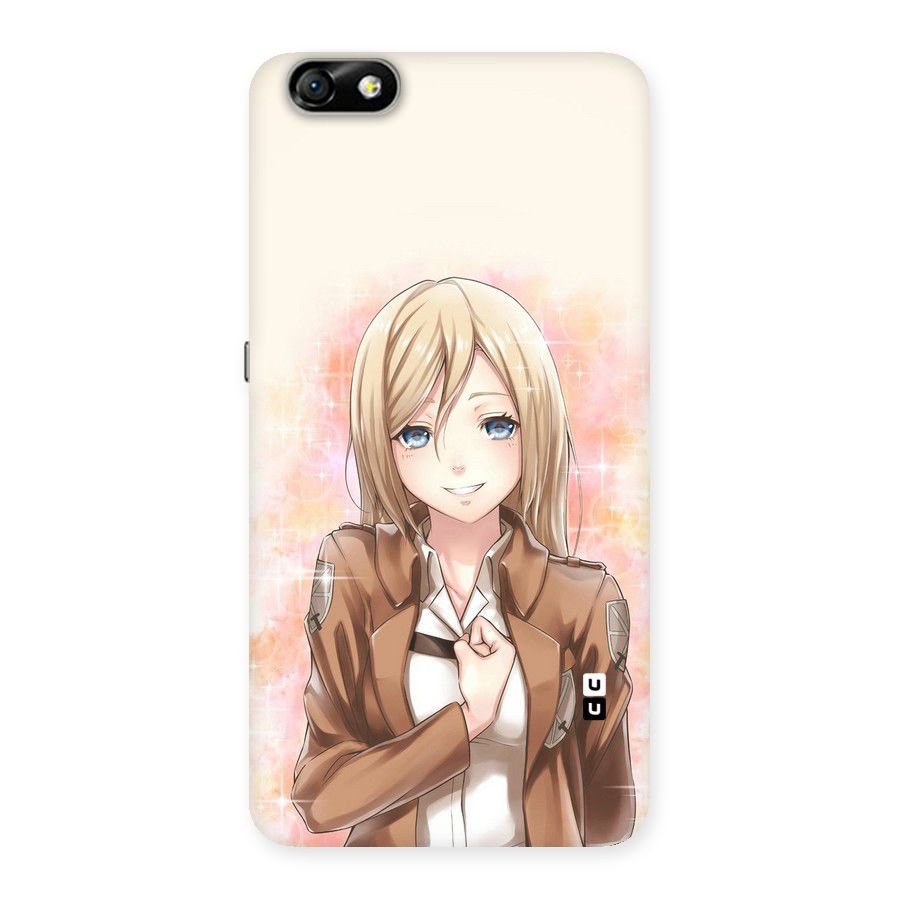 Cute Girl Art Back Case for Honor 4X