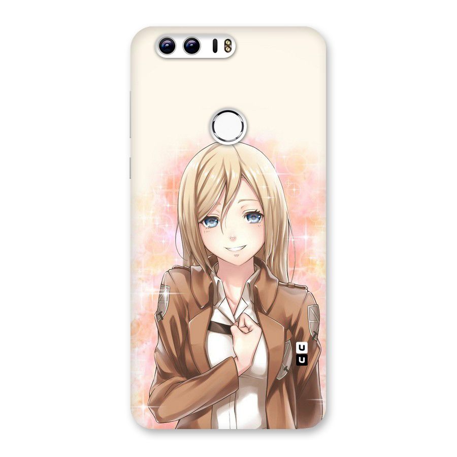 Cute Girl Art Back Case for Honor 8