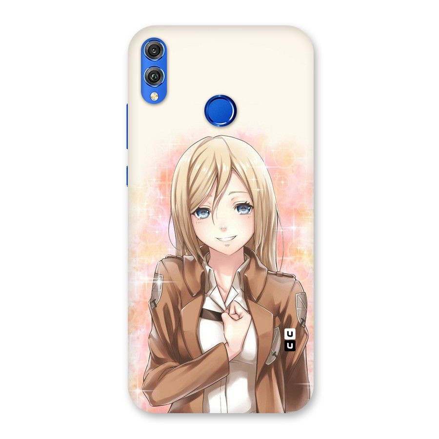 Cute Girl Art Back Case for Honor 8X