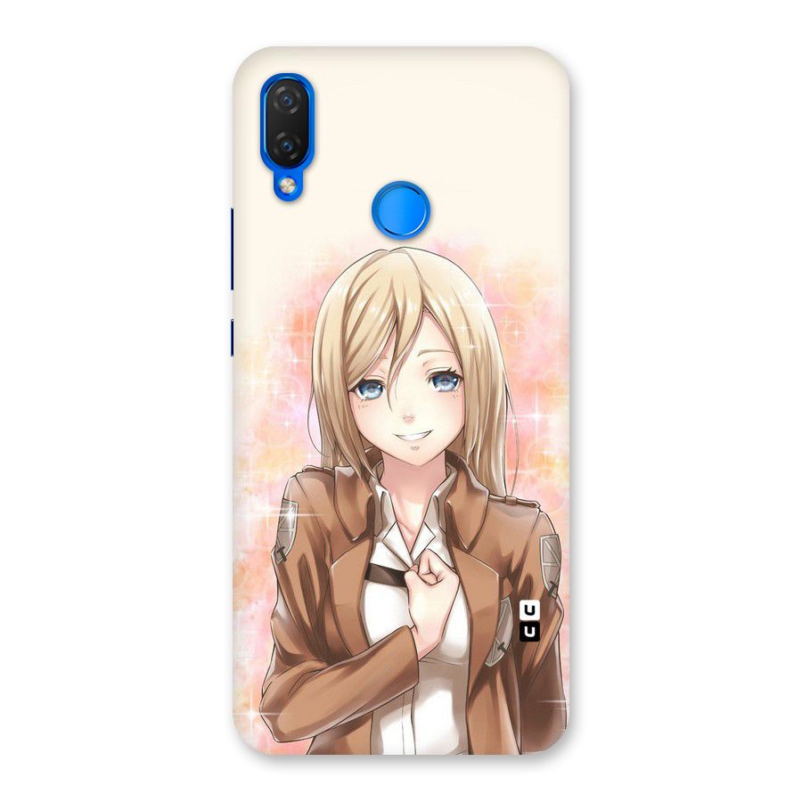 Cute Girl Art Back Case for Huawei P Smart+