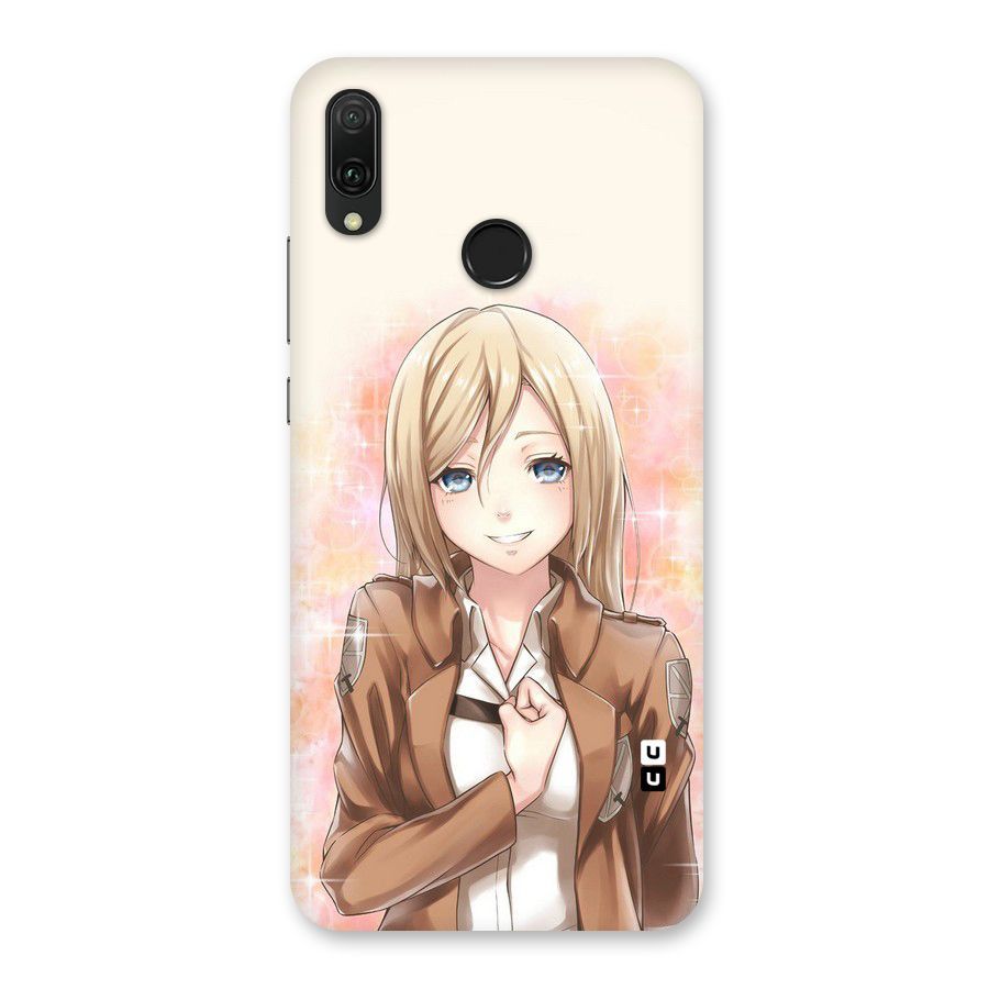 Cute Girl Art Back Case for Huawei Y9 (2019)