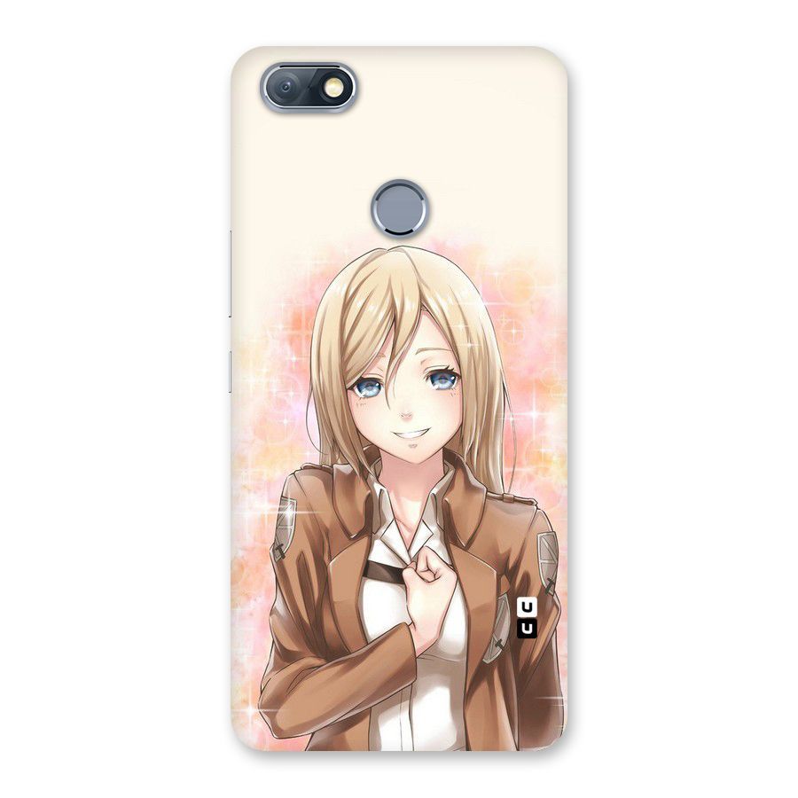 Cute Girl Art Back Case for Infinix Note 5