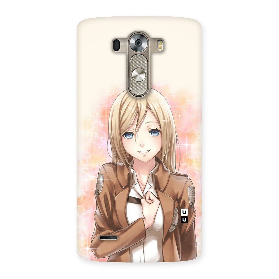 Cute Girl Art Back Case for LG G3