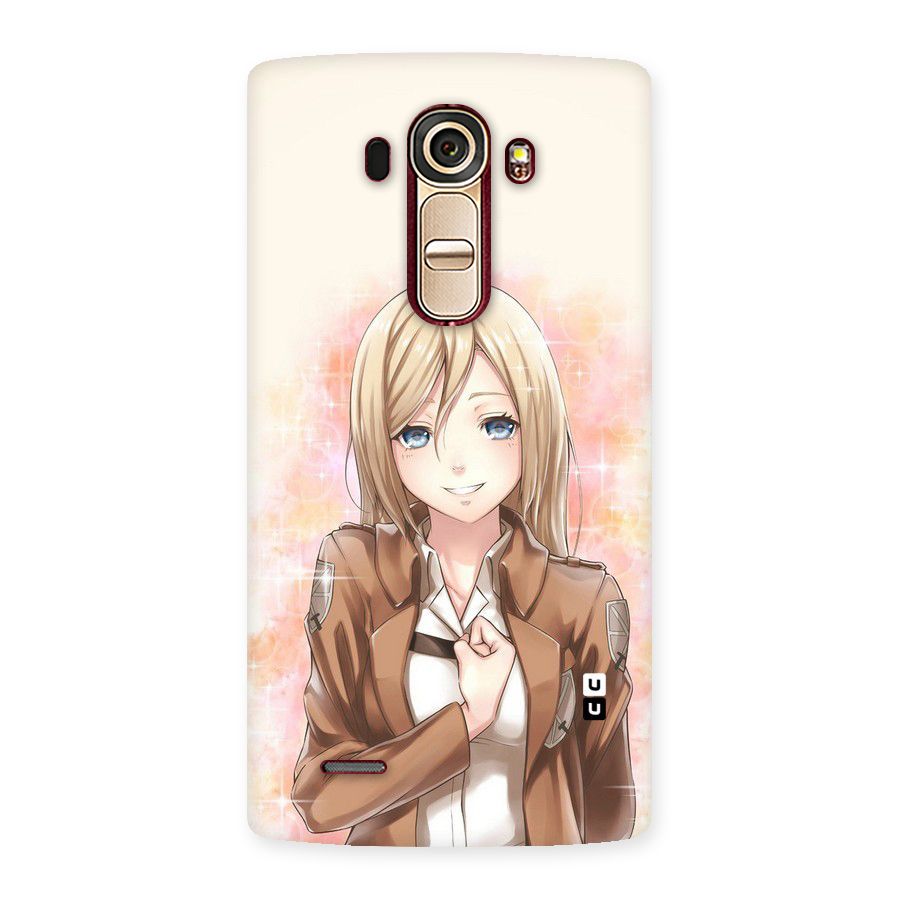 Cute Girl Art Back Case for LG G4