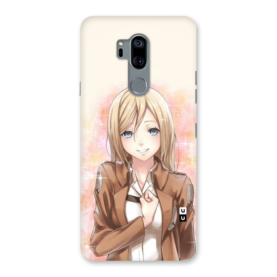 Cute Girl Art Back Case for LG G7