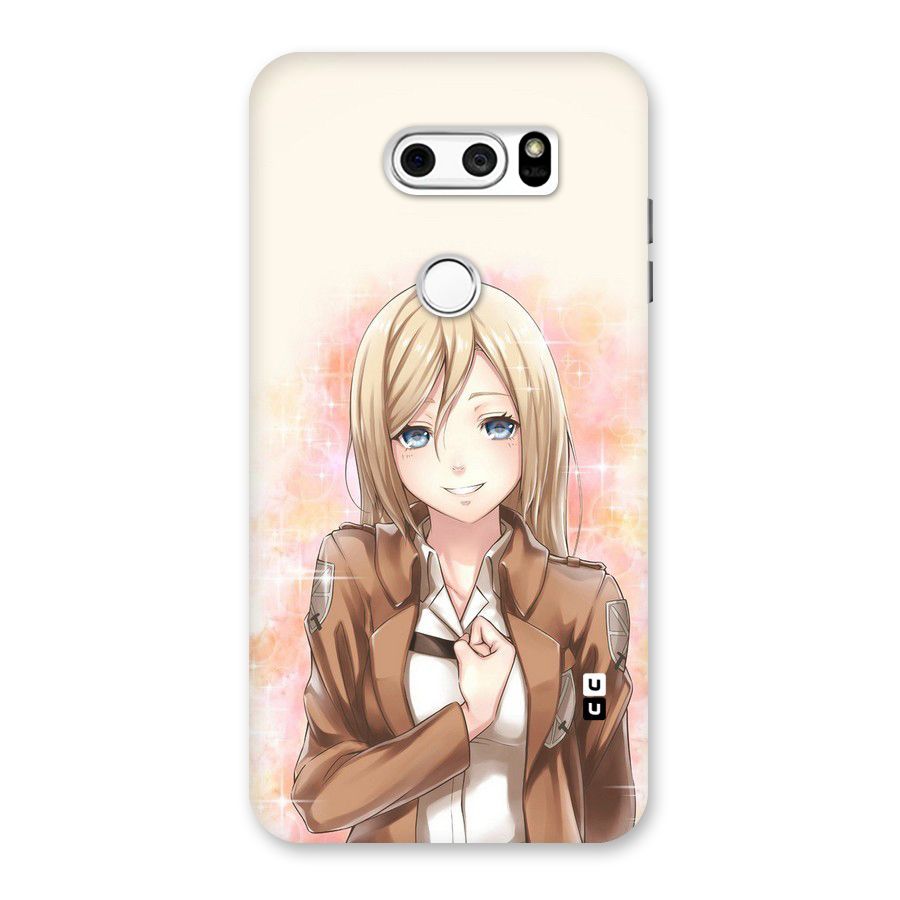 Cute Girl Art Back Case for LG V30