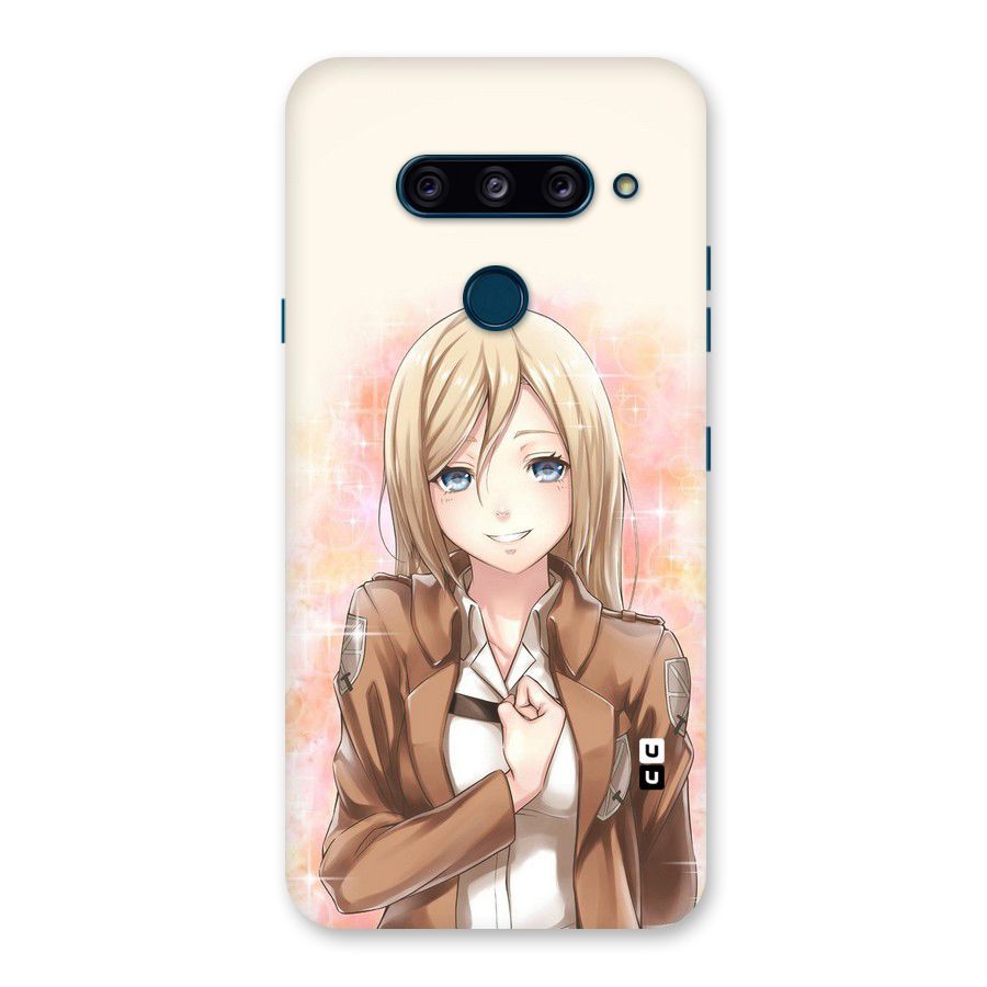Cute Girl Art Back Case for LG  V40 ThinQ