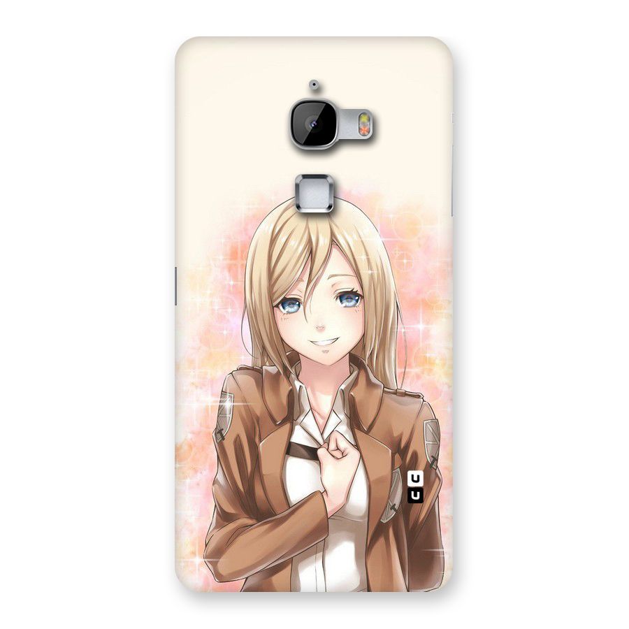 Cute Girl Art Back Case for LeTv Le Max