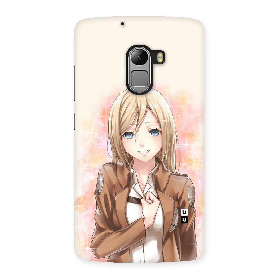 Cute Girl Art Back Case for Lenovo K4 Note