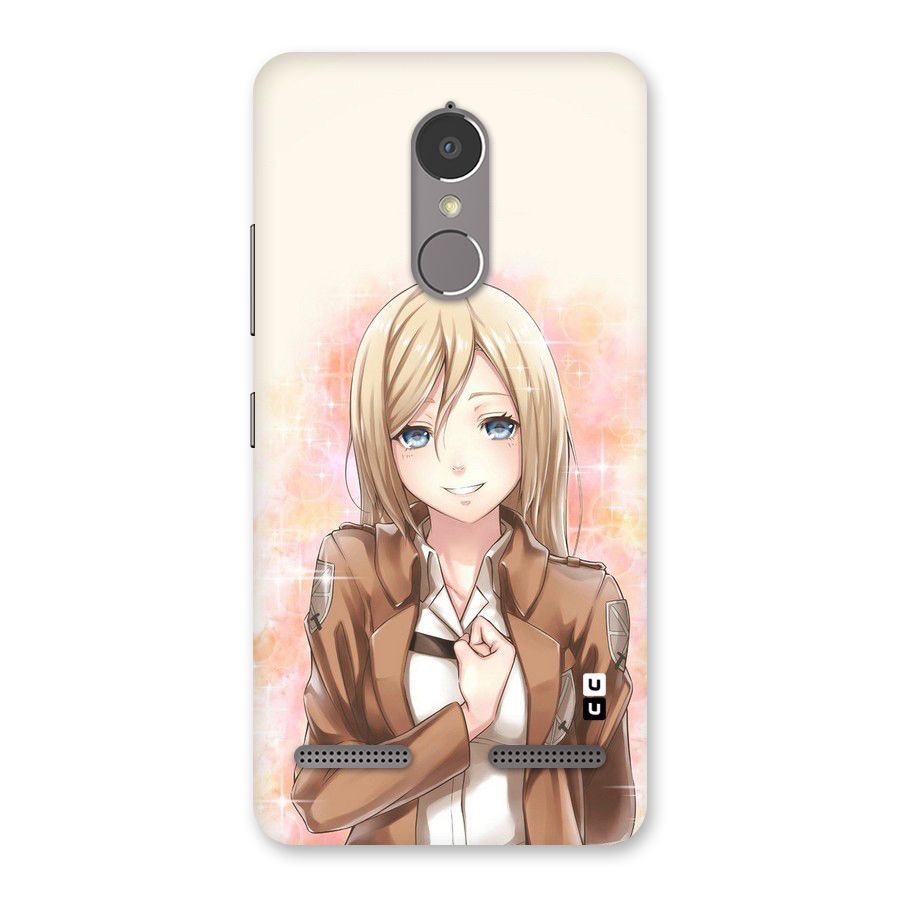 Cute Girl Art Back Case for Lenovo K6