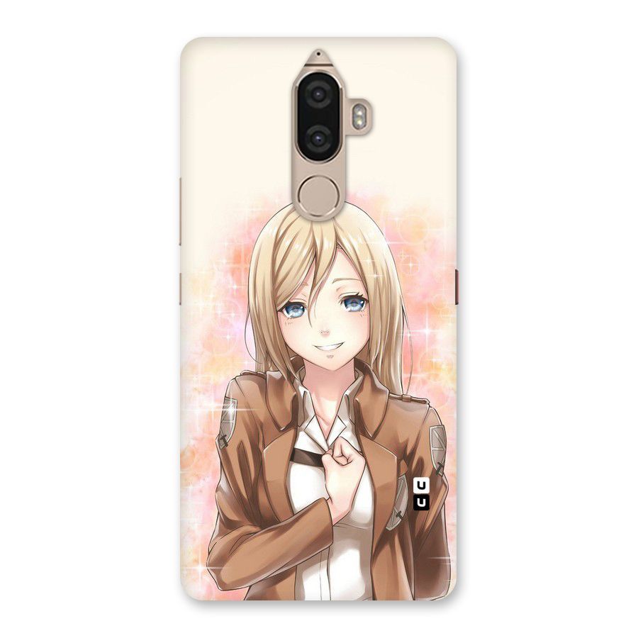 Cute Girl Art Back Case for Lenovo K8 Note