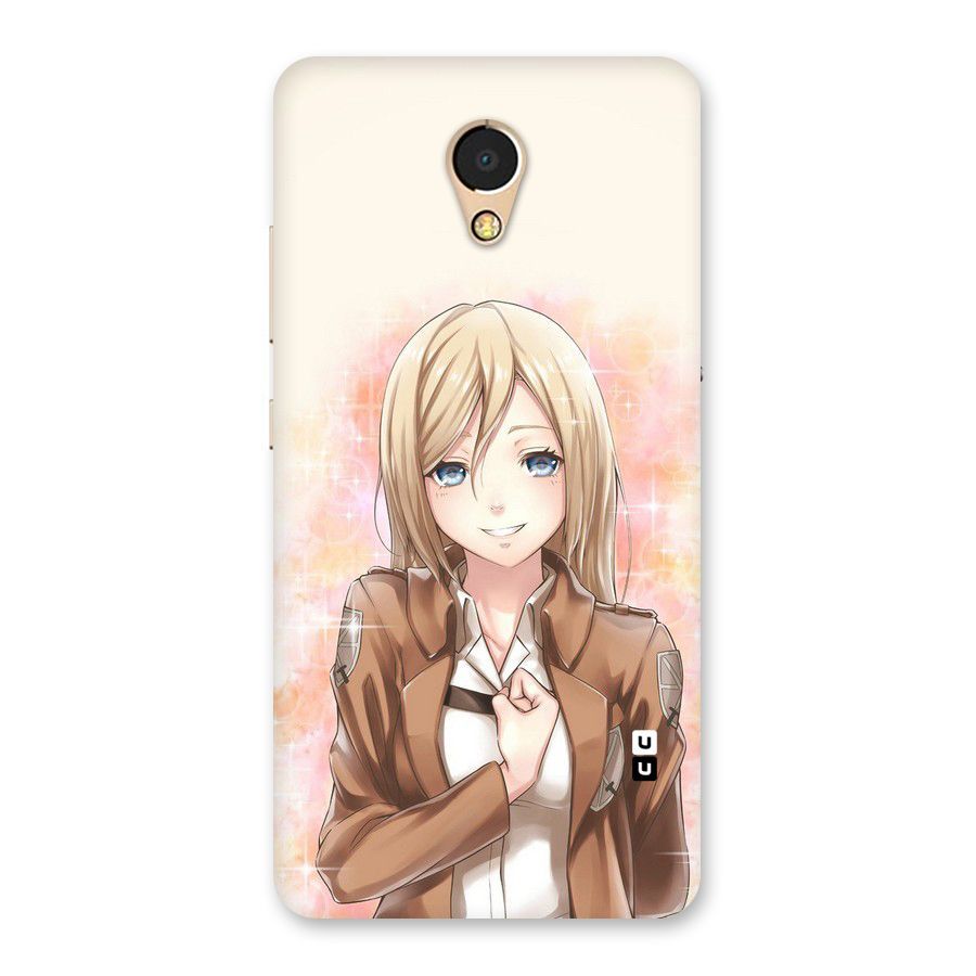 Cute Girl Art Back Case for Lenovo P2