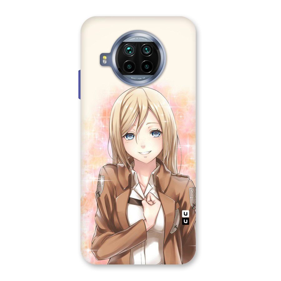 Cute Girl Art Back Case for Mi 10i
