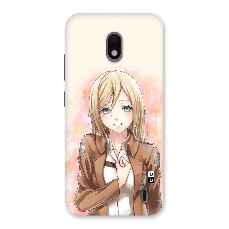 Cute Girl Art Back Case for Nokia 2.2