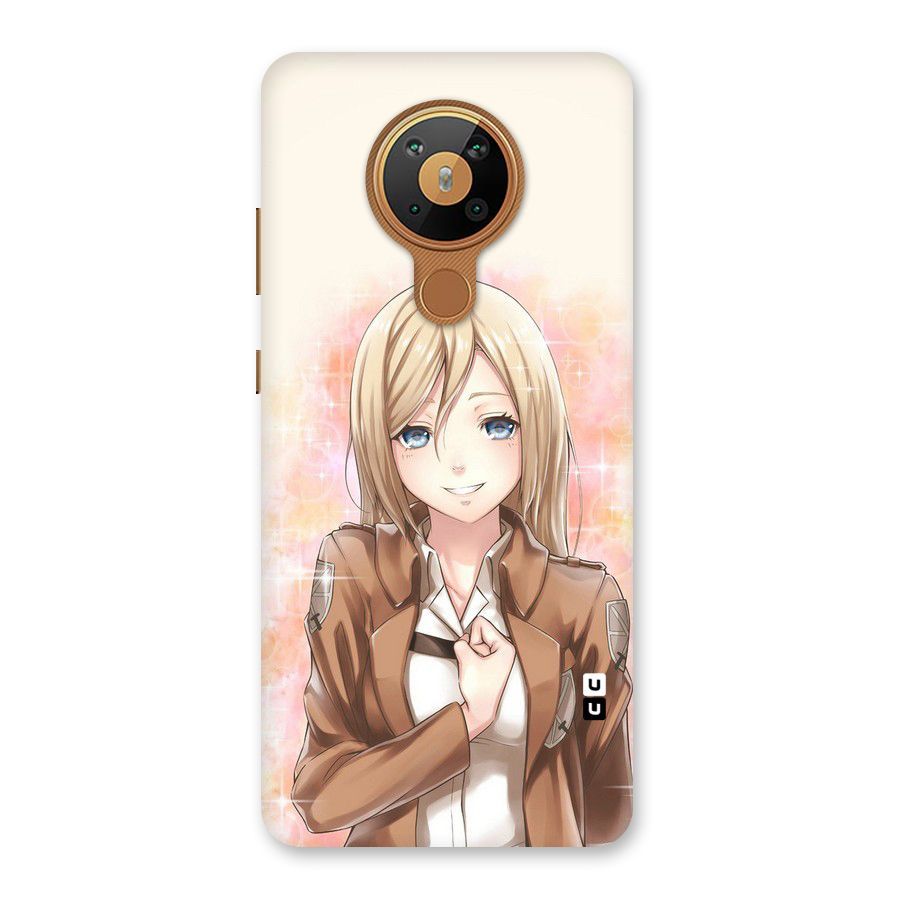 Cute Girl Art Back Case for Nokia 5.3