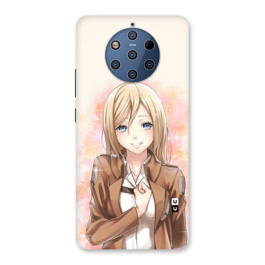 Cute Girl Art Back Case for Nokia 9 PureView