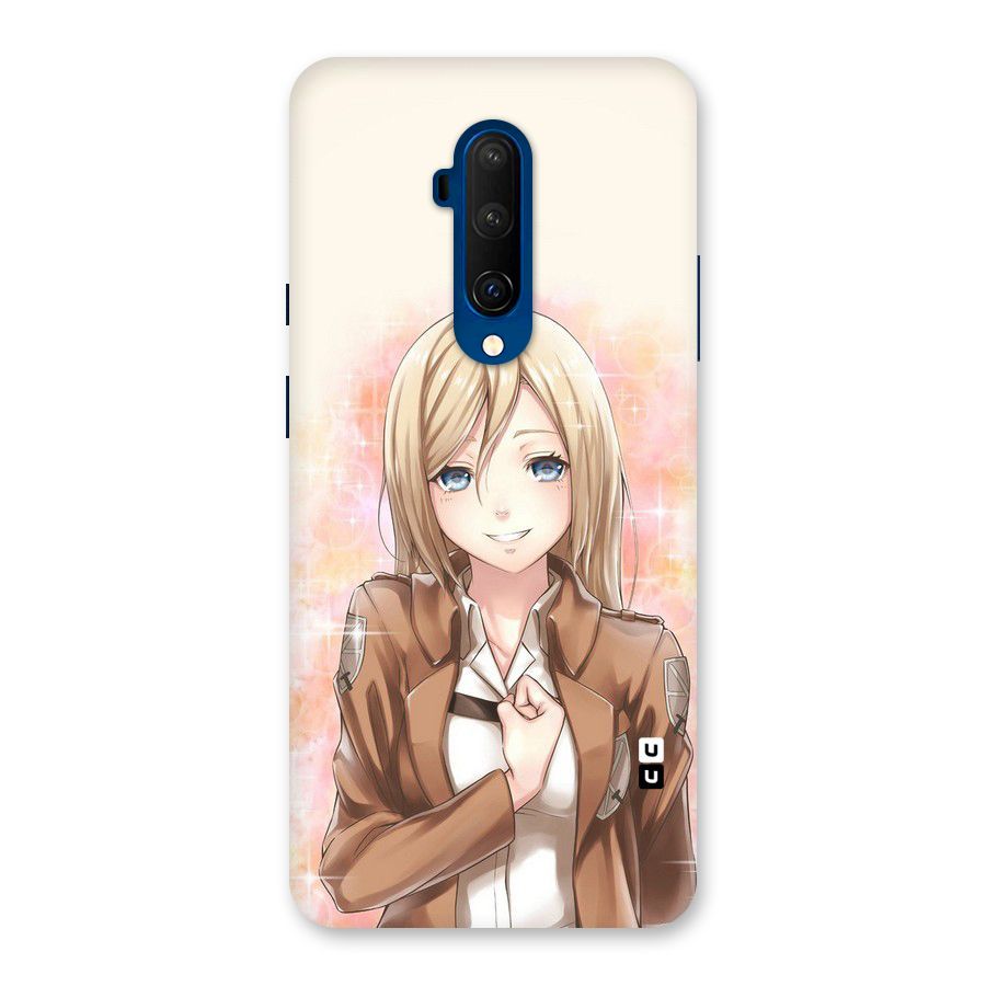 Cute Girl Art Back Case for OnePlus 7T Pro