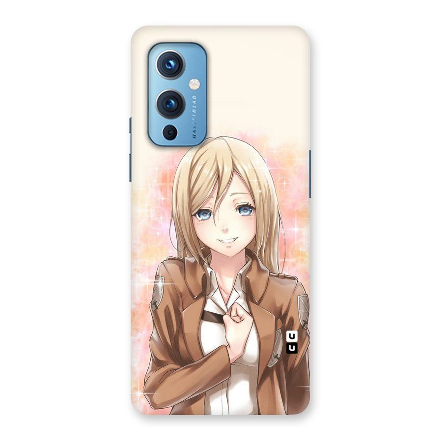 Cute Girl Art Back Case for OnePlus 9