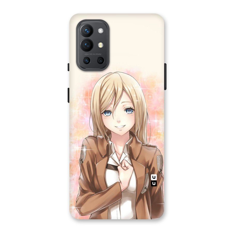 Cute Girl Art Back Case for OnePlus 9R