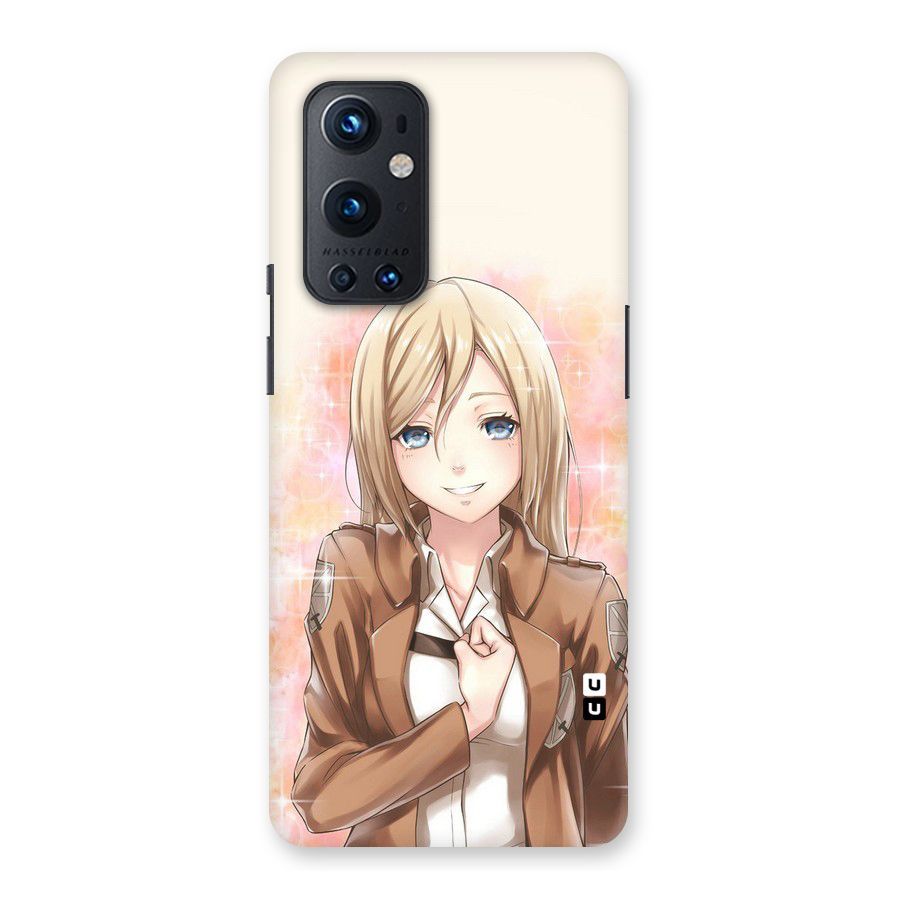 Cute Girl Art Back Case for OnePlus 9 Pro