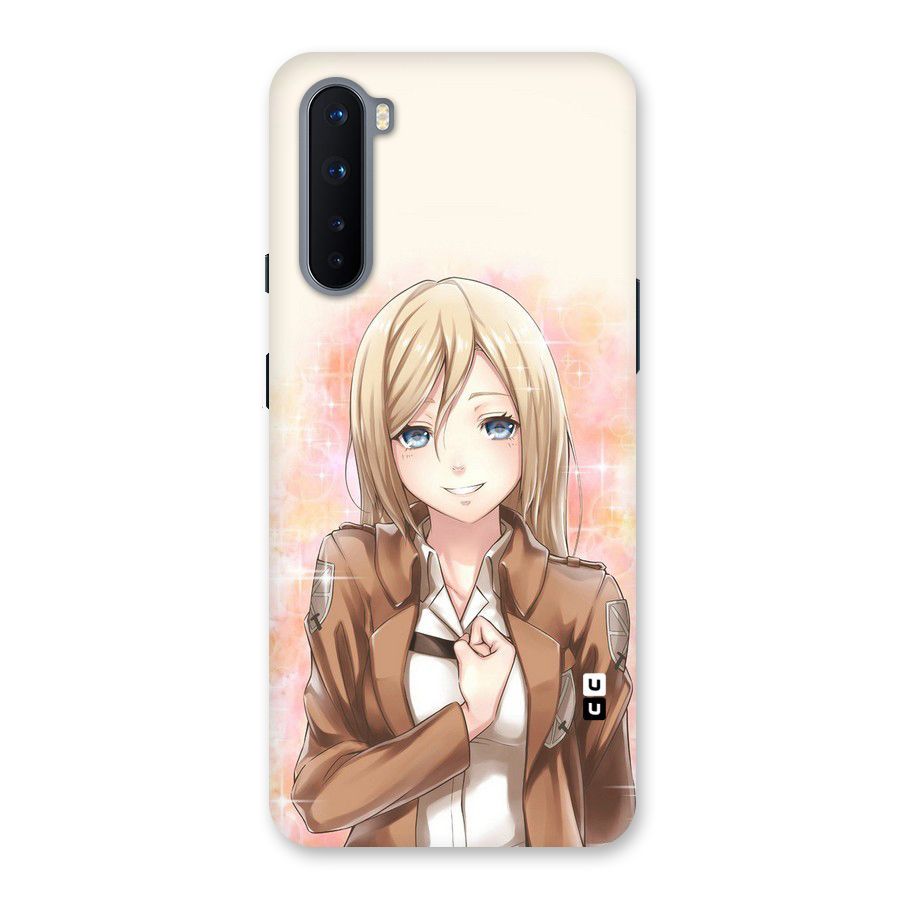 Cute Girl Art Back Case for OnePlus Nord