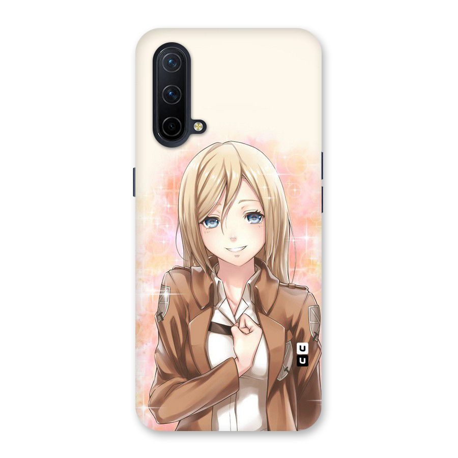 Cute Girl Art Back Case for OnePlus Nord CE 5G