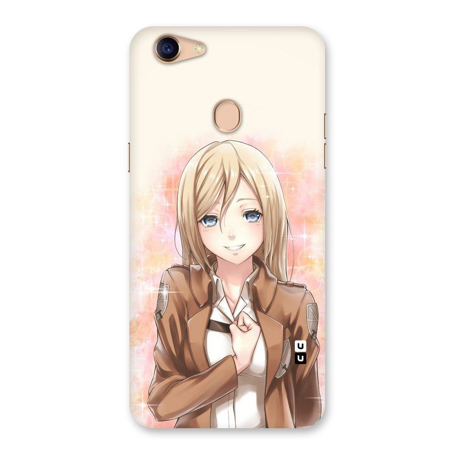 Cute Girl Art Back Case for Oppo F5 Youth