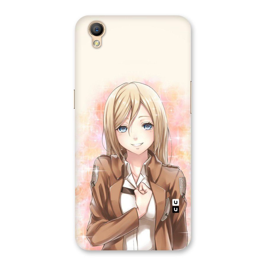 Cute Girl Art Back Case for Oppo A37