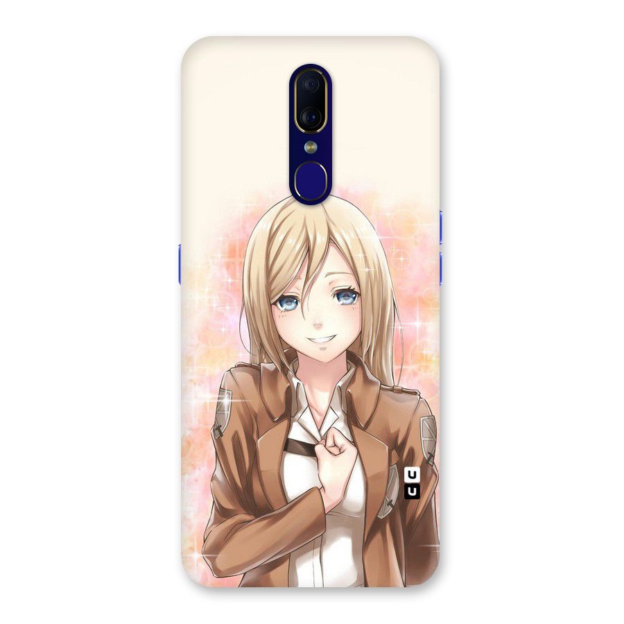 Cute Girl Art Back Case for Oppo A9