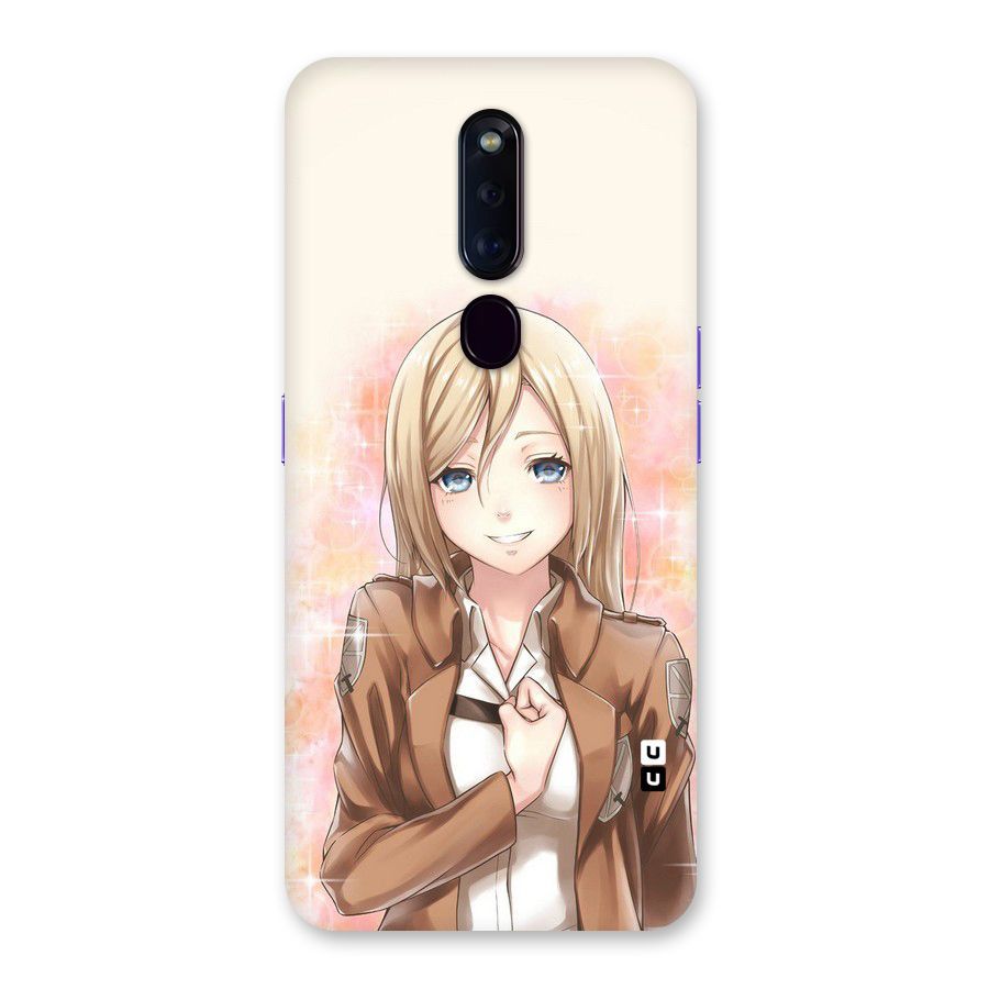 Cute Girl Art Back Case for Oppo F11 Pro