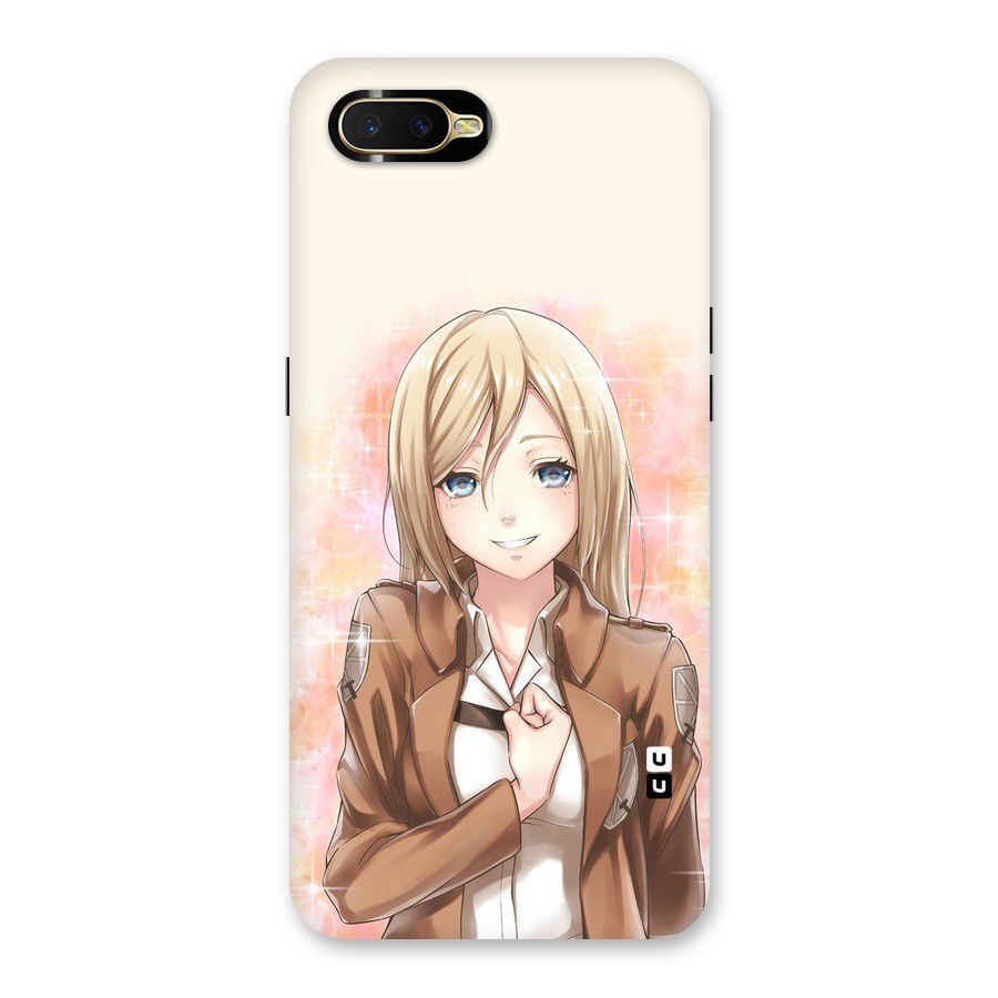 Cute Girl Art Back Case for Oppo K1