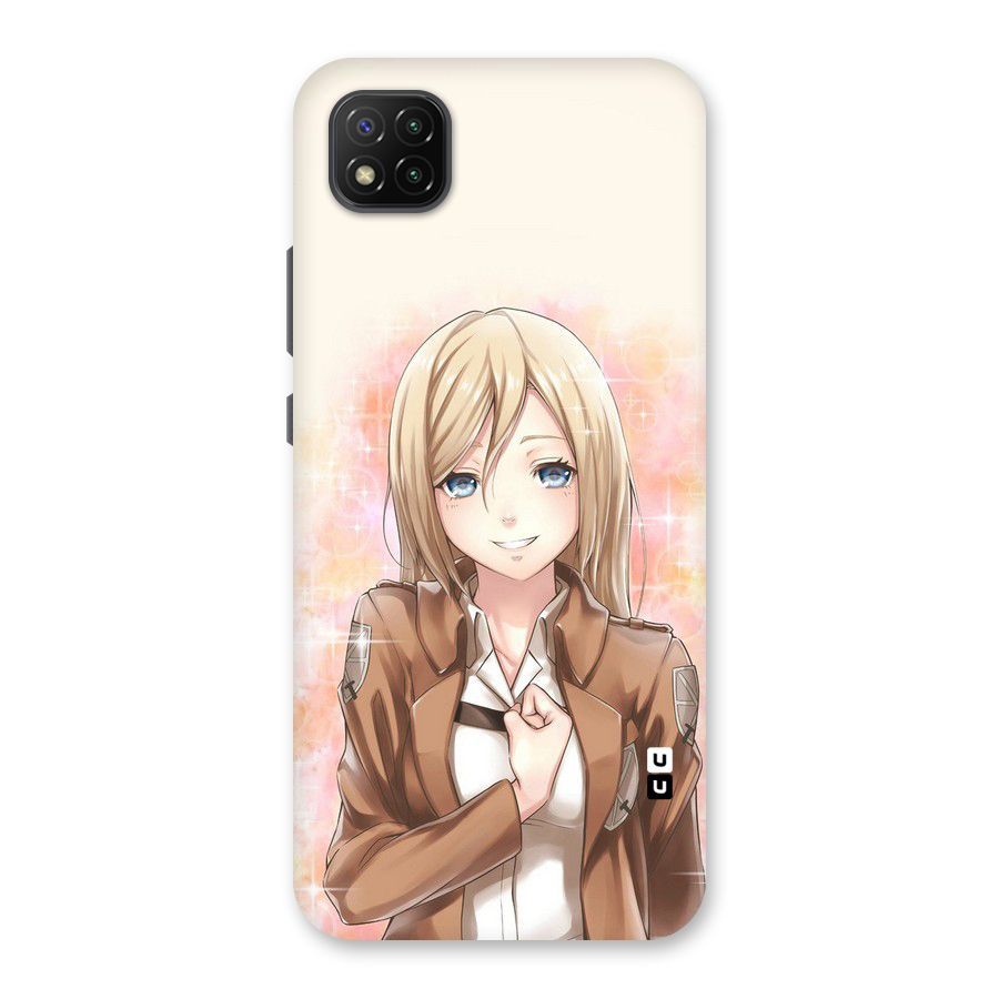 Cute Girl Art Back Case for Poco C3
