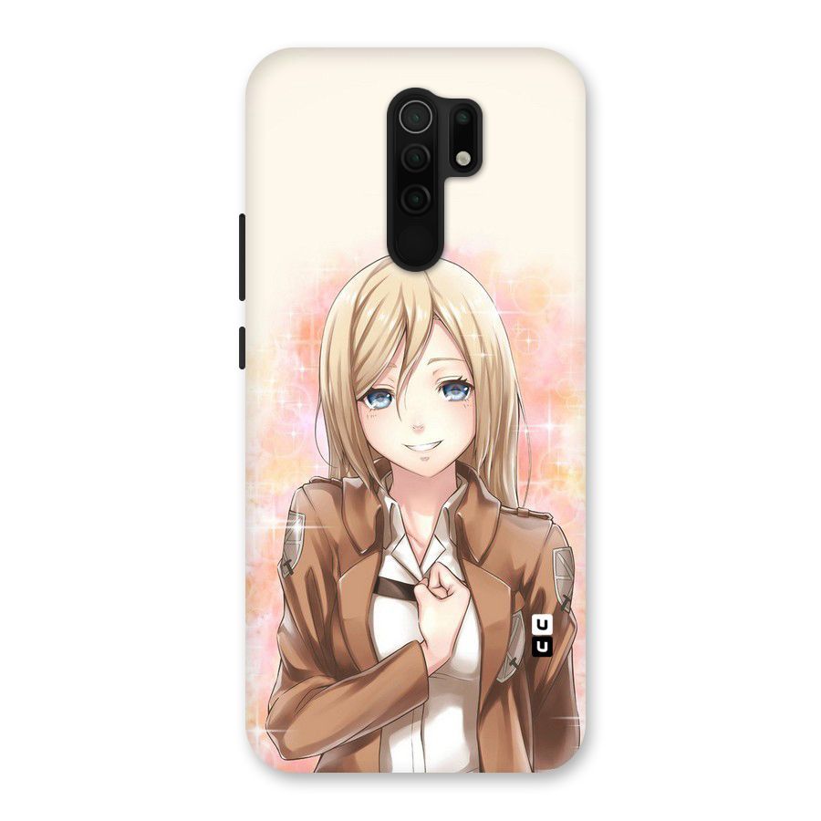 Cute Girl Art Back Case for Poco M2