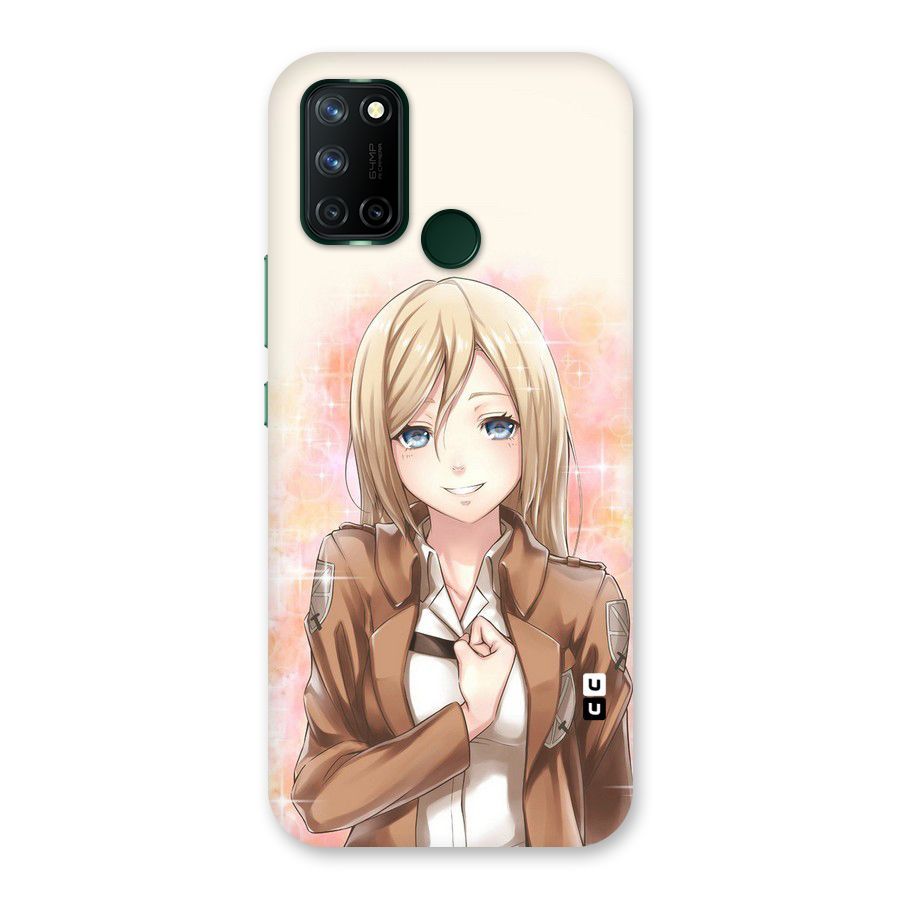Cute Girl Art Back Case for Realme 7i