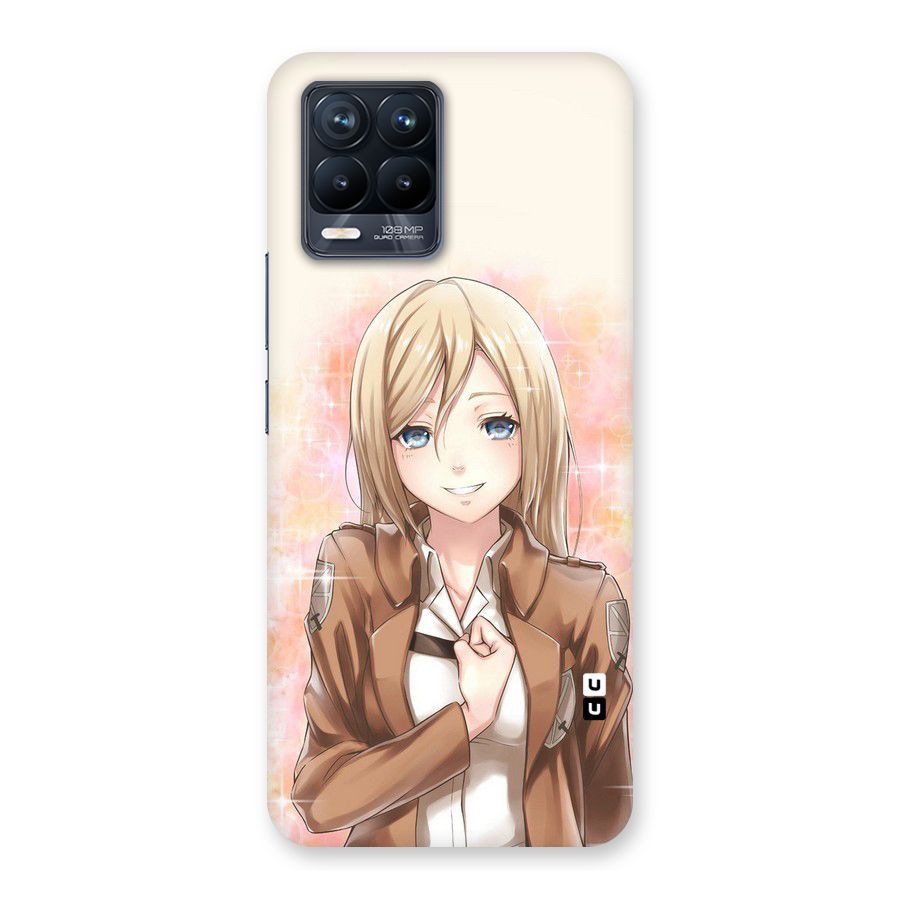 Cute Girl Art Back Case for Realme 8 Pro