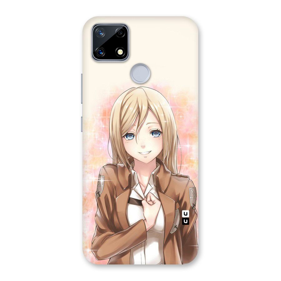 Cute Girl Art Back Case for Realme Narzo 20