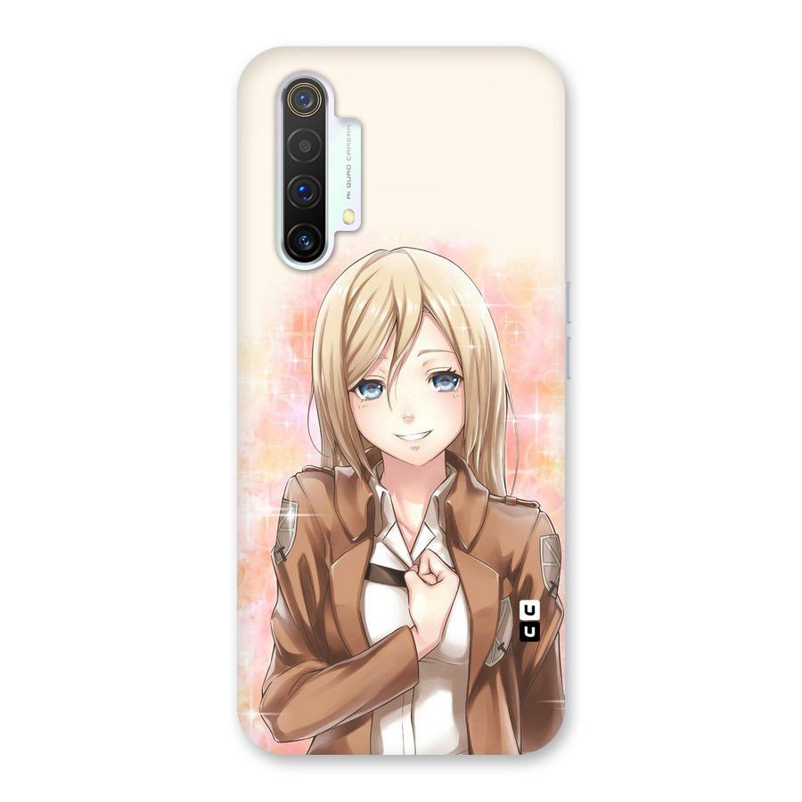 Cute Girl Art Back Case for Realme X3 SuperZoom