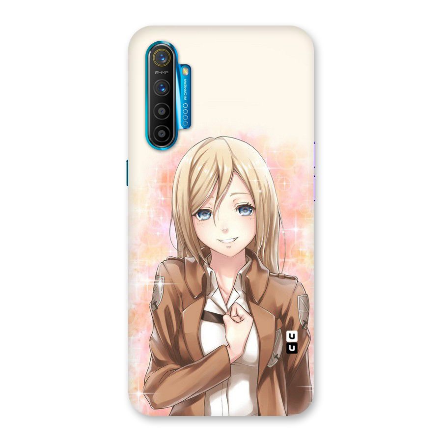 Cute Girl Art Back Case for Realme XT