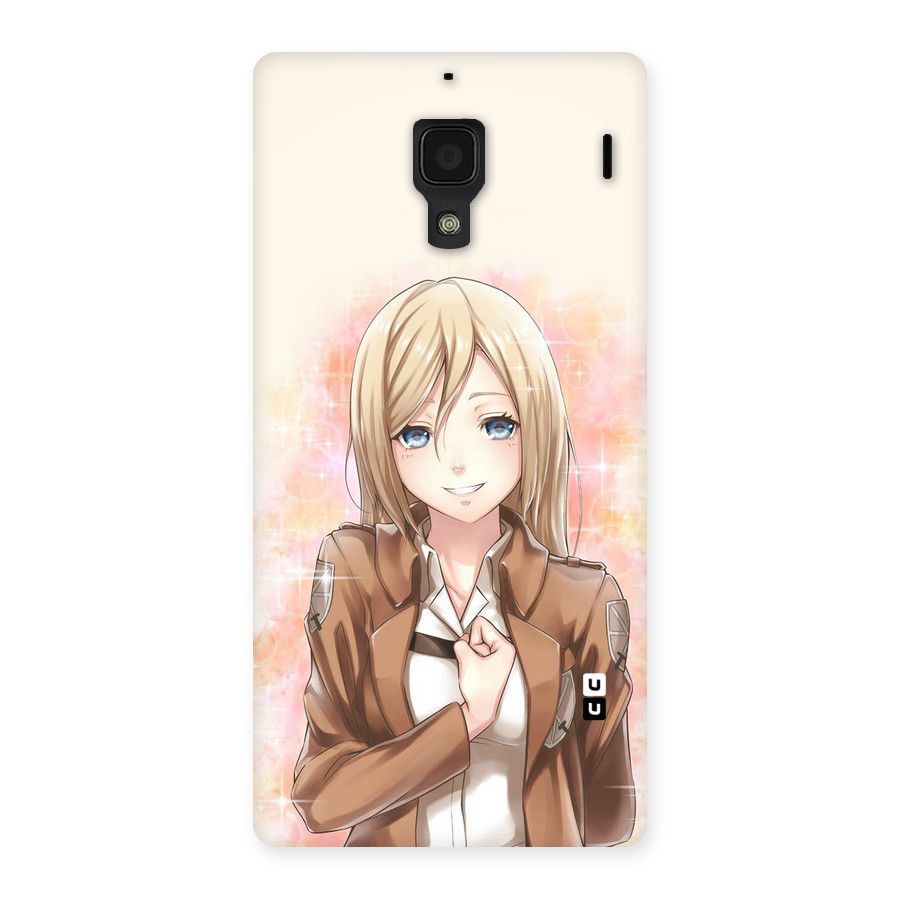 Cute Girl Art Back Case for Redmi 1S