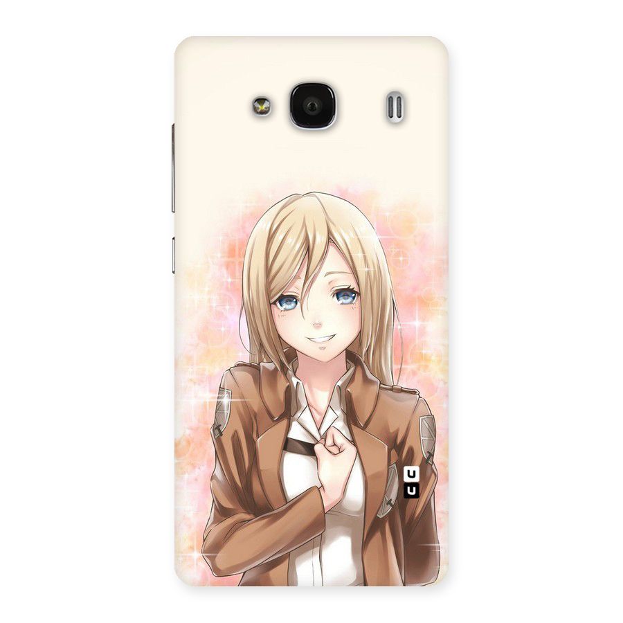 Cute Girl Art Back Case for Redmi 2 Prime