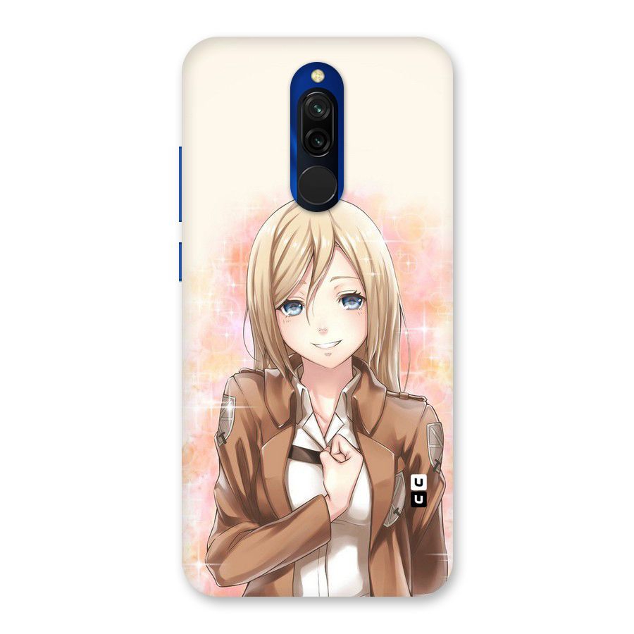 Cute Girl Art Back Case for Redmi 8