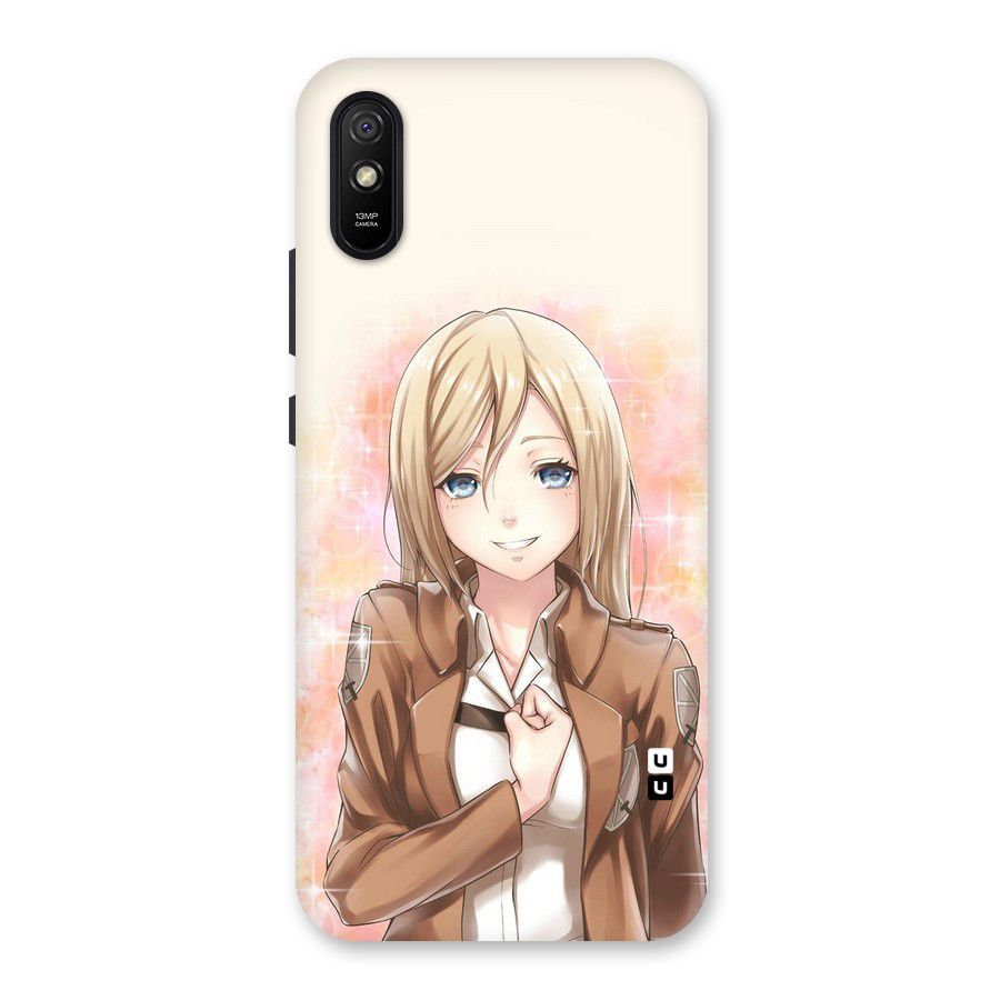 Cute Girl Art Back Case for Redmi 9A