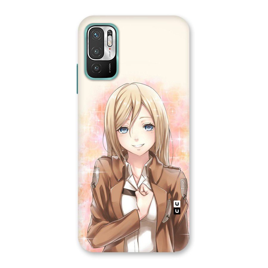 Cute Girl Art Back Case for Redmi Note 10T 5G