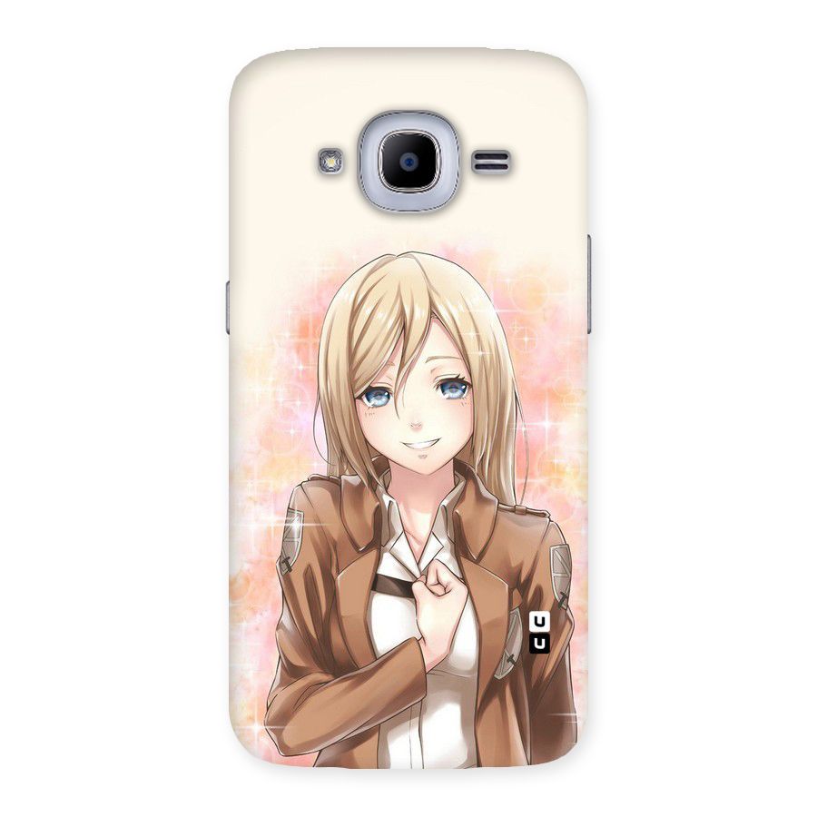 Cute Girl Art Back Case for Samsung Galaxy J2 2016