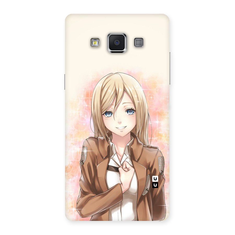 Cute Girl Art Back Case for Samsung Galaxy A5