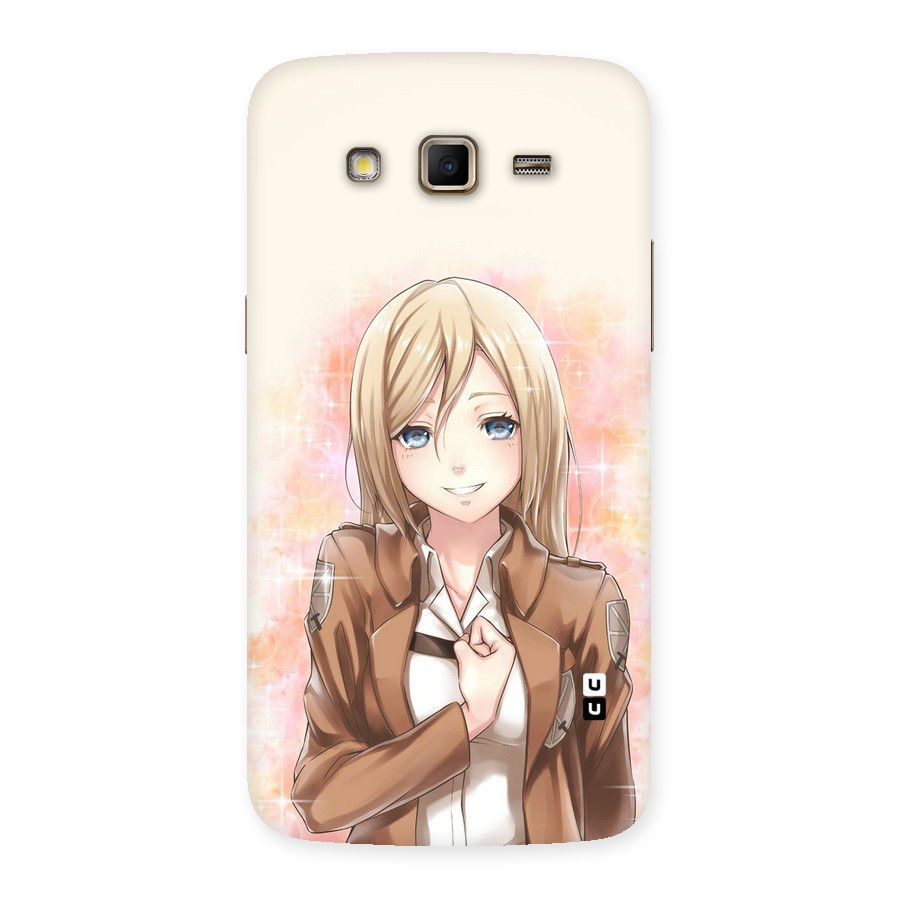Cute Girl Art Back Case for Samsung Galaxy Grand 2